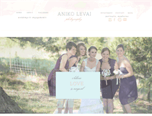 Tablet Screenshot of anikolevaiphotography.com